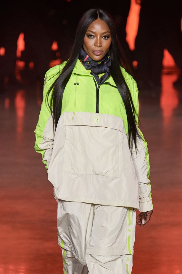 Naomi Campbell walked the runway for Tommy Hilfiger's London Fashion Week