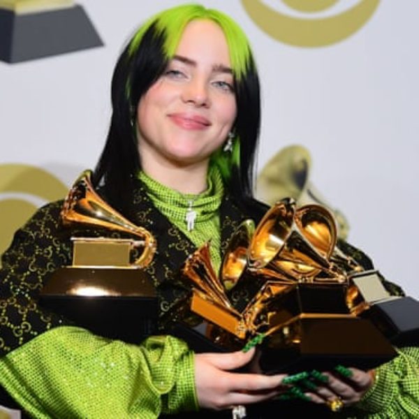 Billie Eilish Makes History In The 2020 Grammy Awards