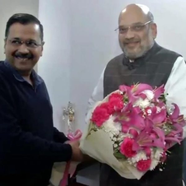 Arvind Kejriwal Holds Meeting With Amit Shah & Cabinet Ministers